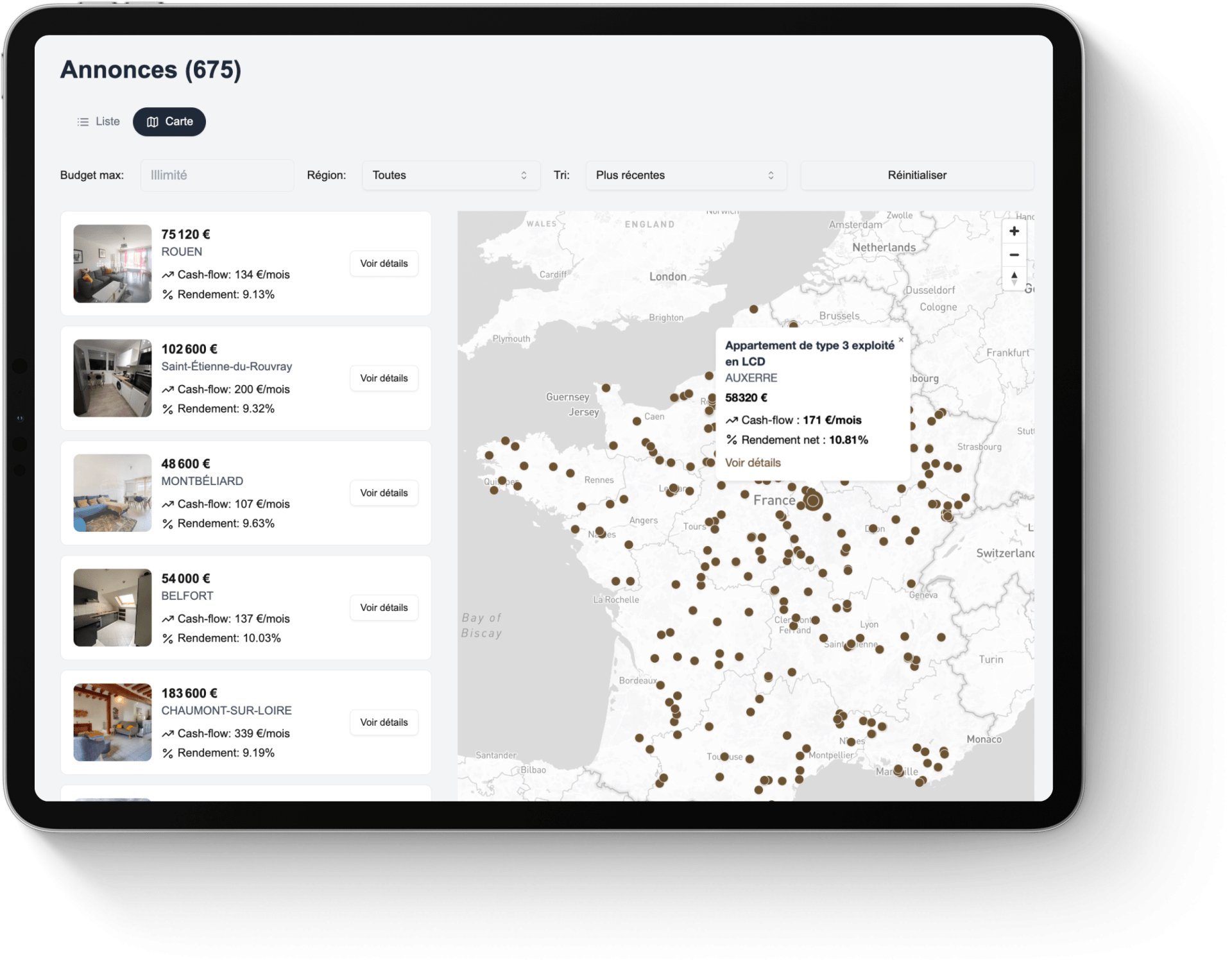 chasseur d'elite la plateforme de projets immobiliers rentables
