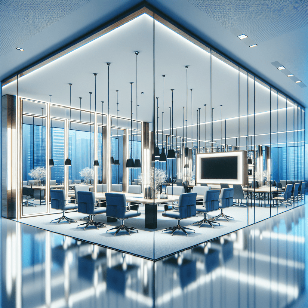 Chambre avec miroirs pour maximiser la lumière naturelle.