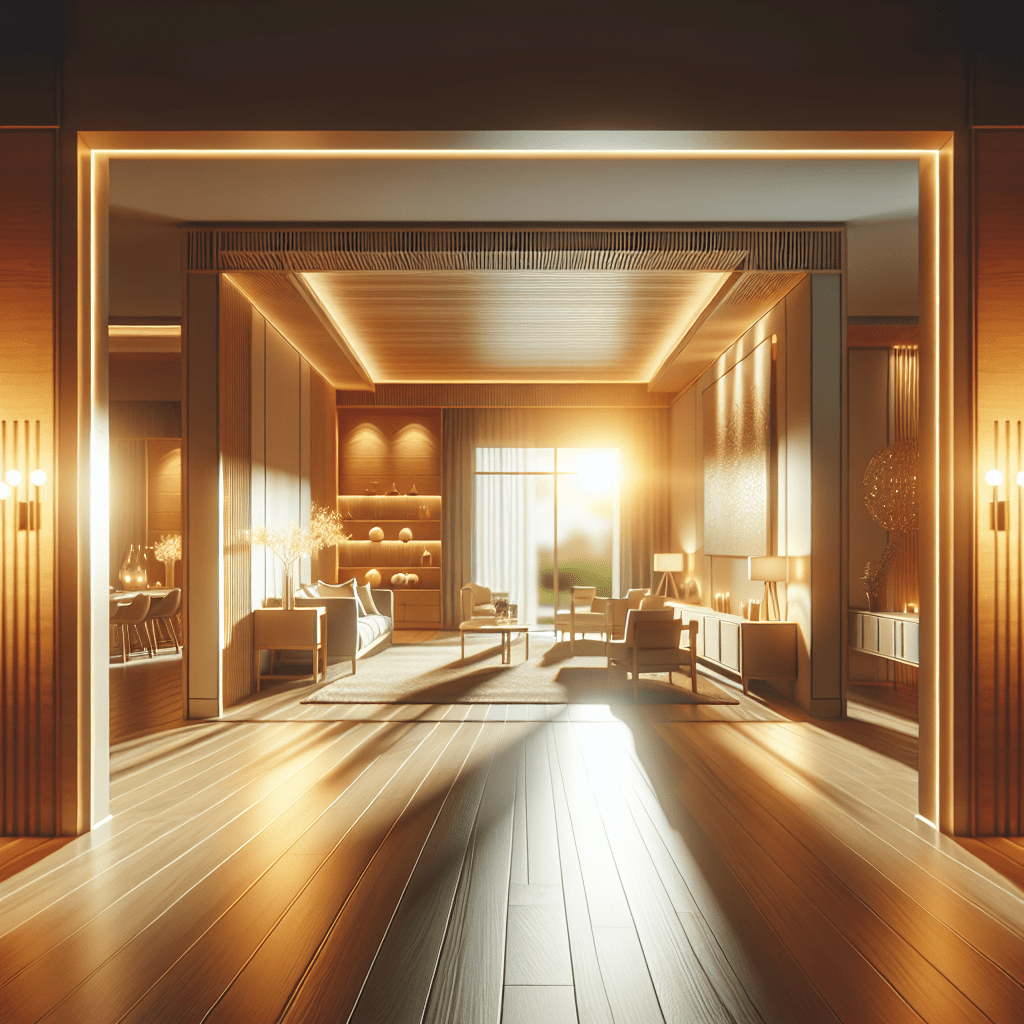 Intérieur avec revêtements de sol clairs pour valoriser le bien immobilier.