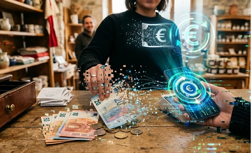 Euro numérique : prévu pour 2029 1 un euro numérique pour des transactions plus sécurisées ?