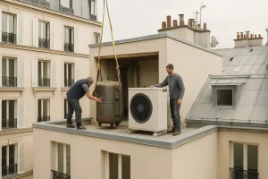 Pompe à chaleur collective copropriété : le vote qui change tout — Objectif Libre et Indépendant