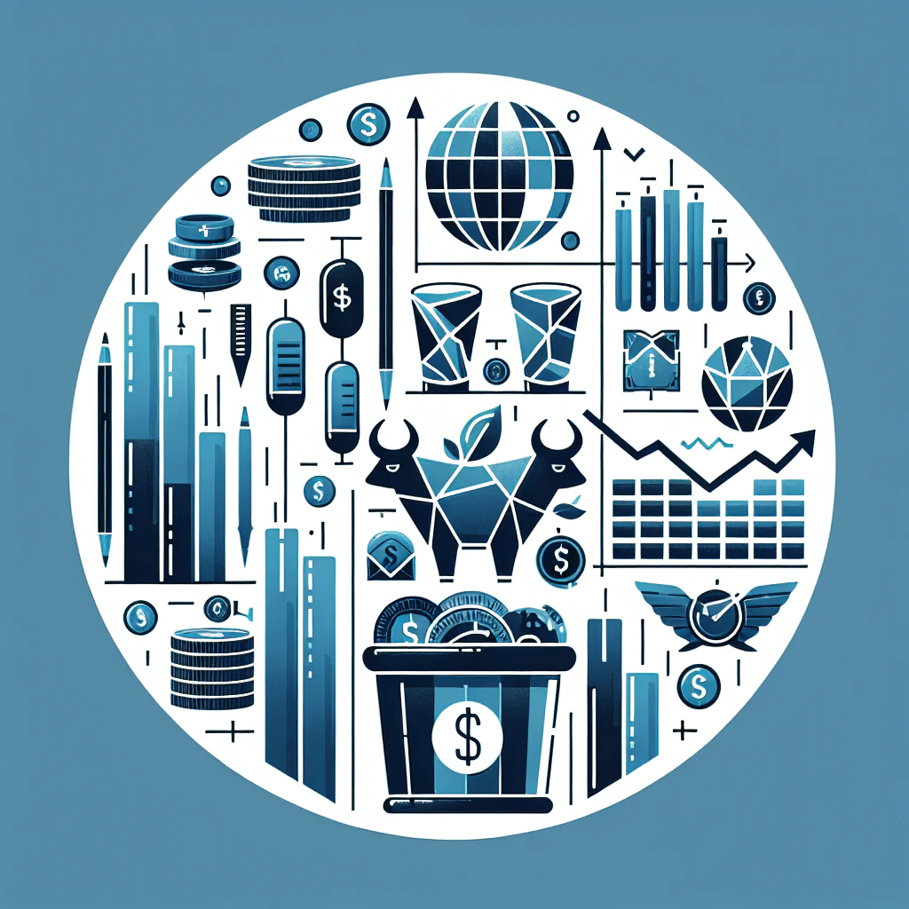 Portefeuille d'investissement diversifié incluant actions, obligations et fonds thématiques